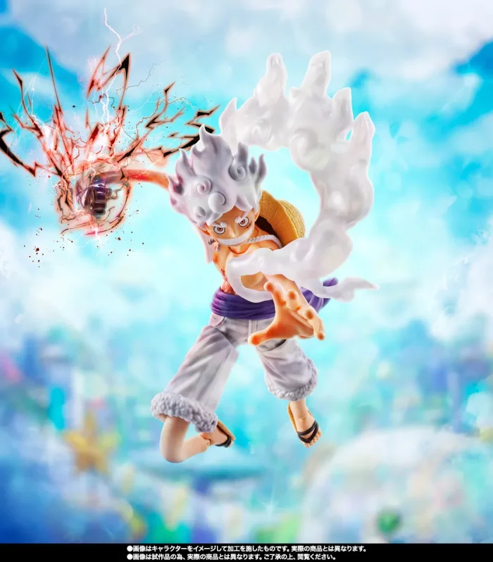 SH FIGUARTS One Piece Gear 5 Monkey D Luffy Egghead - Imagen 10