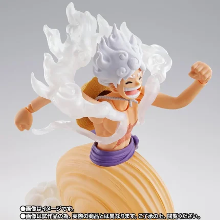 SH FIGUARTS One Piece Gear 5 Monkey D Luffy Egghead