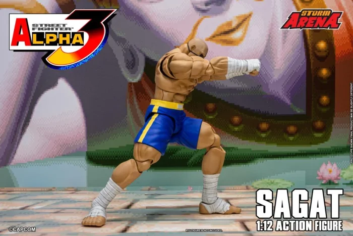 Street Fighter Alpha 3 Storm Arena Sagat 1/12 - Imagen 16