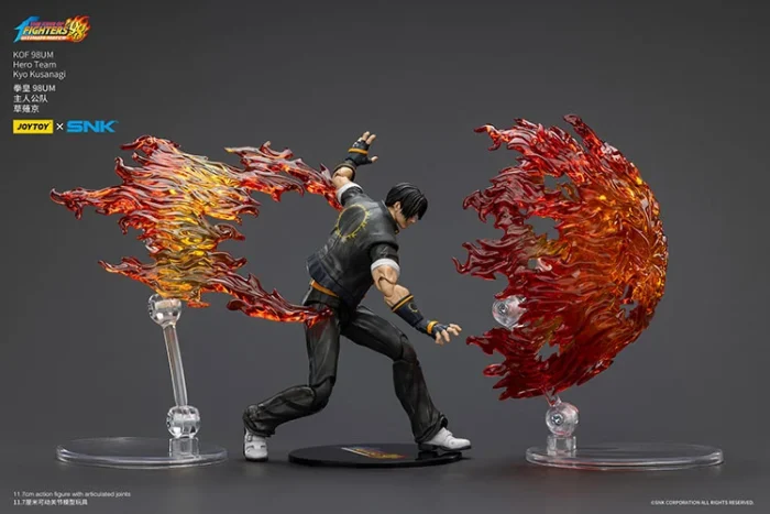 The King of Fighters 98 Ultimate Match Hero Team Kyo Kusanagi 1/18 - Imagen 11