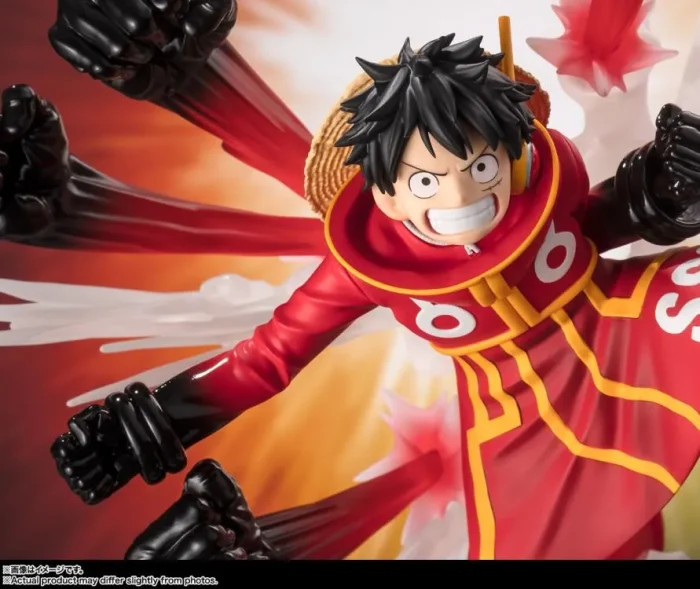 One Piece FiguartsZERO Extra Battle Monkey D Luffy Gum Gum Hawk Gatling - Imagen 3