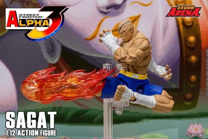 Street Fighter Alpha 3 Storm Arena Sagat 1/12 - Imagen 18