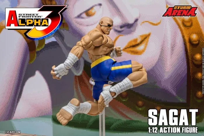 Street Fighter Alpha 3 Storm Arena Sagat 1/12 - Imagen 14