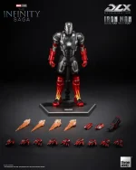 Marvel The Infinity Saga DLX Iron Man Mark 22 Hot Rod 1/12 - Imagen 12