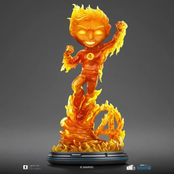 The Fantastic Four First Steps MiniCo Human Torch - Imagen 3