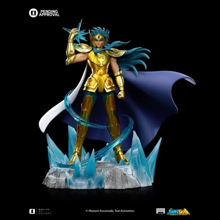 Saint Seiya Aquarius Camus 1/10 Art Scale Statue - Imagen 5