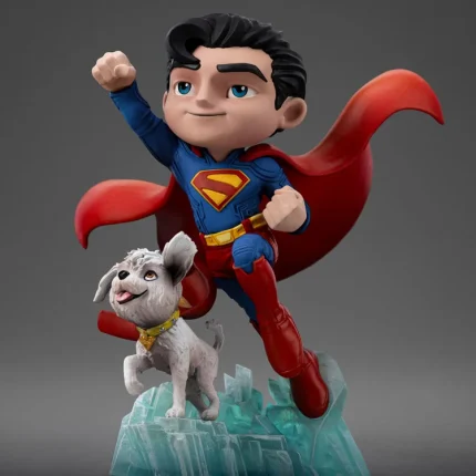 Superman 2025 MiniCo Superman Krypto Figure