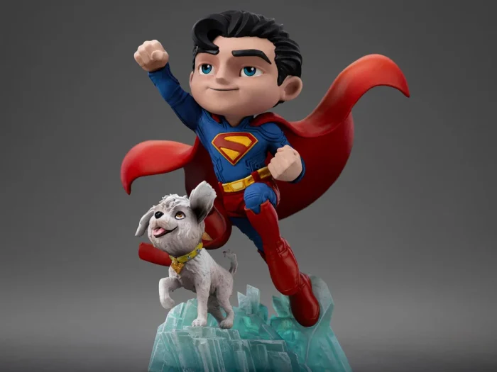 Superman 2025 MiniCo Superman Krypto Figure
