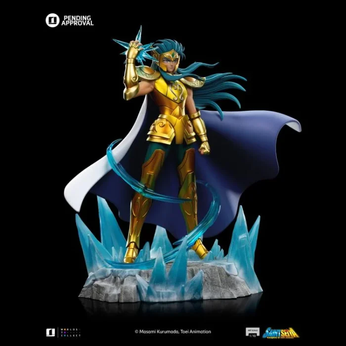Saint Seiya Aquarius Camus 1/10 Art Scale Statue - Imagen 6