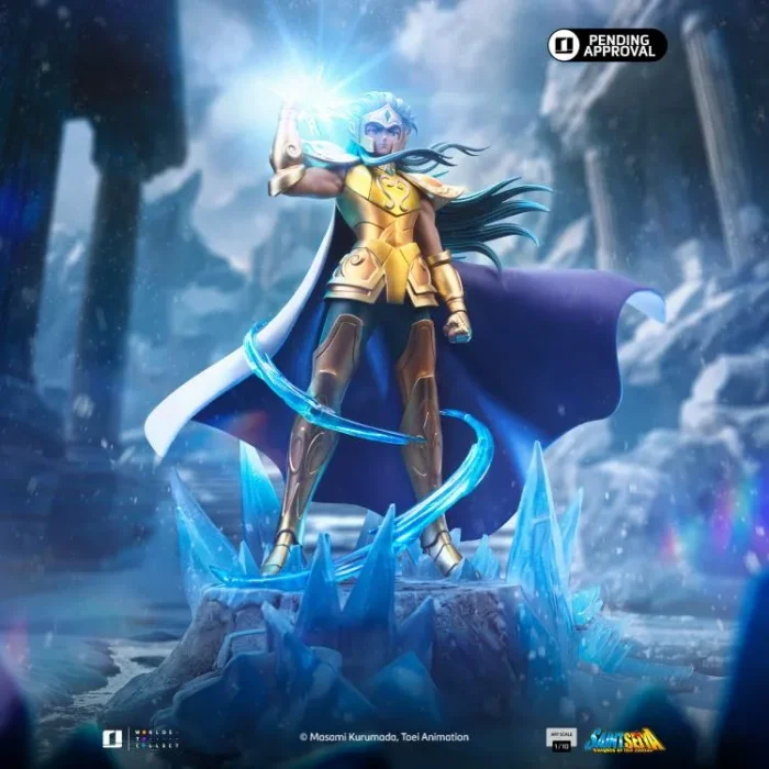 Saint Seiya Aquarius Camus 1/10 Art Scale Statue - Imagen 3