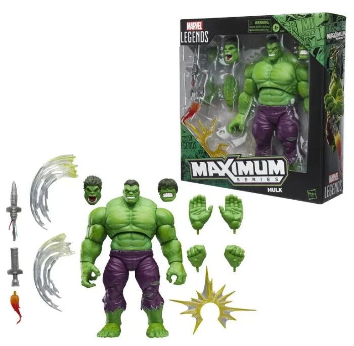 Marvel Legends Maximum Series Hulk Deluxe - Imagen 14