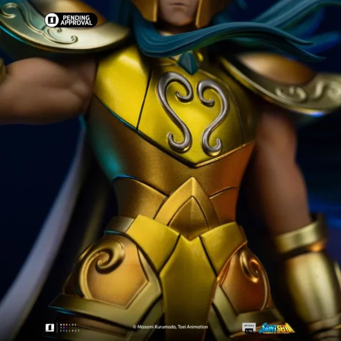 Saint Seiya Aquarius Camus 1/10 Art Scale Statue - Imagen 9