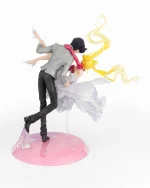 Sailor Moon FiguartsZERO Chouette Usagi and Tuxedo Mask Moonlight Glow Edition - Imagen 4