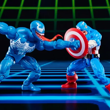 Marvel Legends Gamerverse Captain America vs Venom Action Figure Two Pack