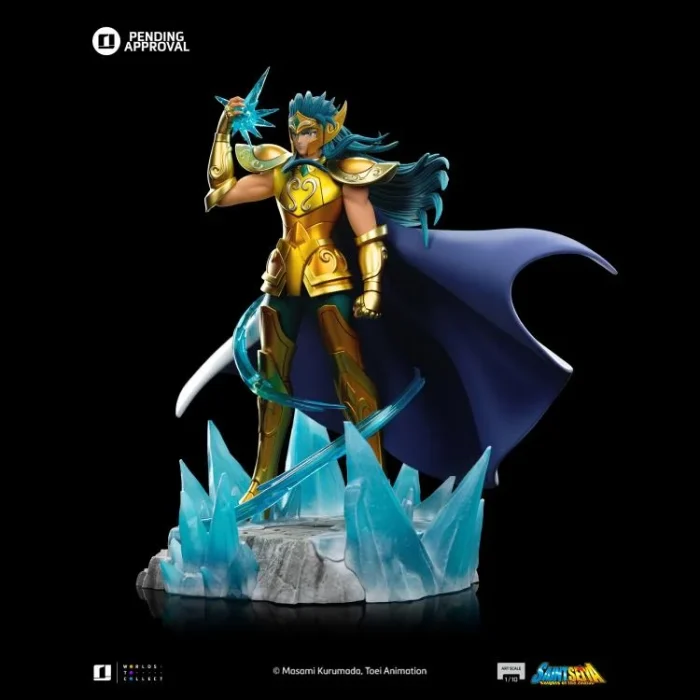 Saint Seiya Aquarius Camus 1/10 Art Scale Statue - Imagen 8