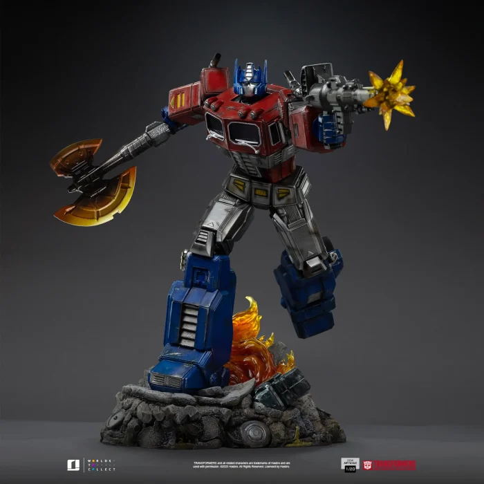 Transformers Optimus Prime 1/20 Demi Art Scale - Imagen 17