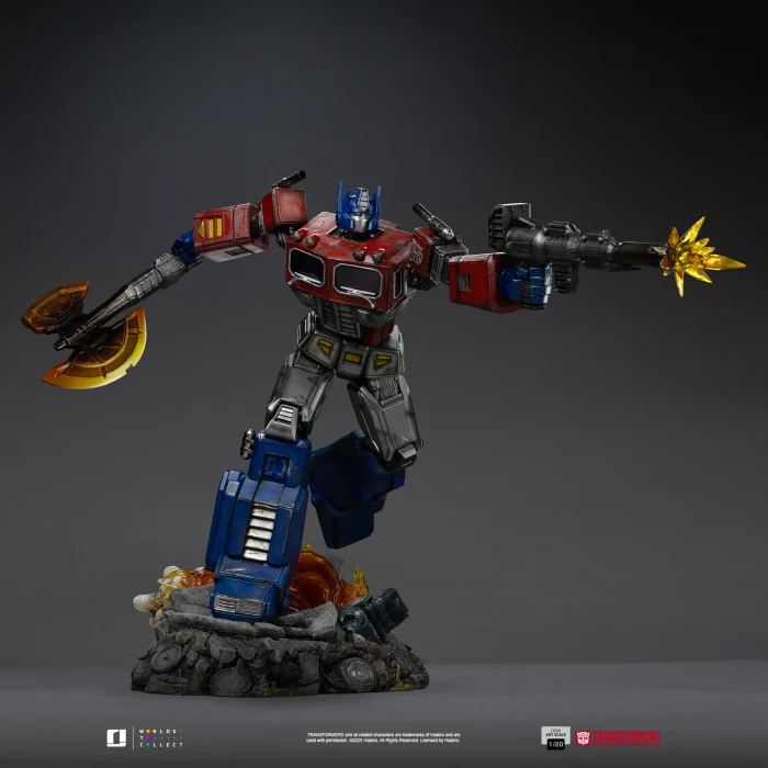 Transformers Optimus Prime 1/20 Demi Art Scale - Imagen 15