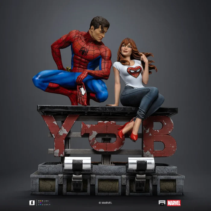 Marvel Comics Spider Man and Mary Jane 1/6 Scale Limited Edition - Imagen 13