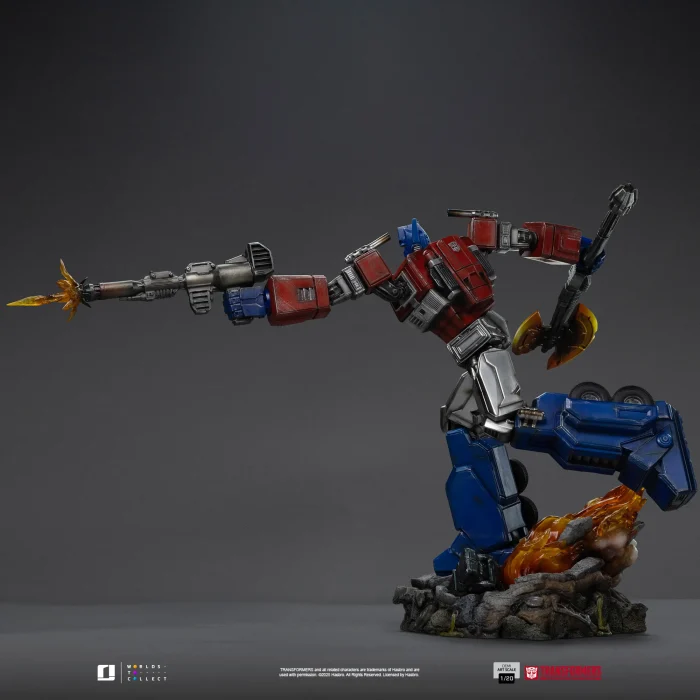 Transformers Optimus Prime 1/20 Demi Art Scale - Imagen 13