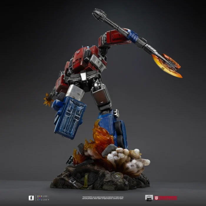 Transformers Optimus Prime 1/20 Demi Art Scale - Imagen 11