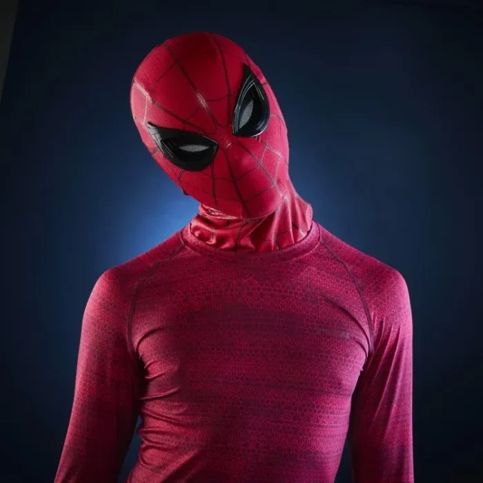 Spider Man Homecoming Marvel Legends Spider Man 1/1 Scale Wearable Electronic Expressive Mask - Imagen 11