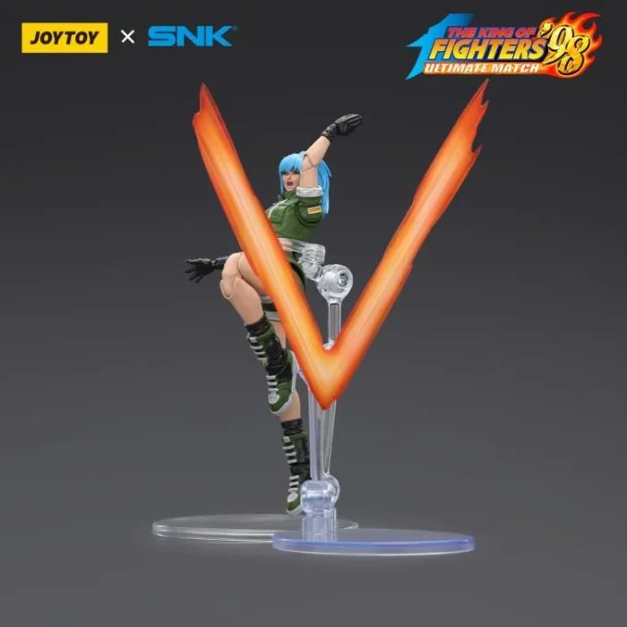 The King of Fighters 98 Ultimate Match Ikari Warriors Team Leona Heidern 1/18 - Imagen 6