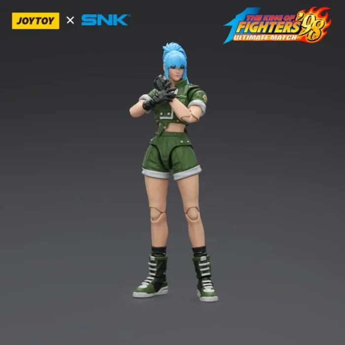 The King of Fighters 98 Ultimate Match Ikari Warriors Team Leona Heidern 1/18 - Imagen 5