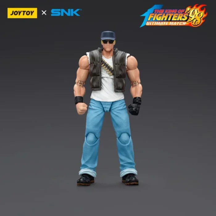 The King of Fighters 98 Ultimate Match Ikari Warriors Team Clark Still 1/18 - Imagen 3