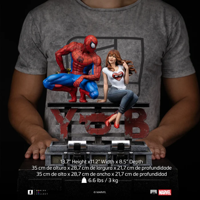 Marvel Comics Spider Man and Mary Jane 1/6 Scale Limited Edition - Imagen 16