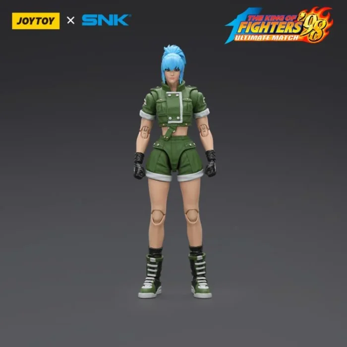 The King of Fighters 98 Ultimate Match Ikari Warriors Team Leona Heidern 1/18 - Imagen 3