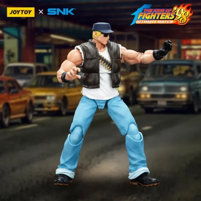 The King of Fighters 98 Ultimate Match Ikari Warriors Team Clark Still 1/18 - Imagen 2