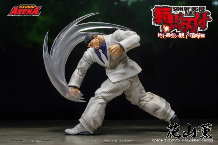 Baki Hanma Son of Ogre Storm Arena Kaoru Hanayama 1/12 - Imagen 9