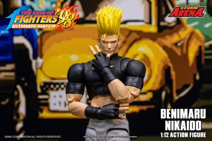 The King of Fighters 98 Ultimate Match Storm Arena Benimaru Nikaido 1/12 - Imagen 7