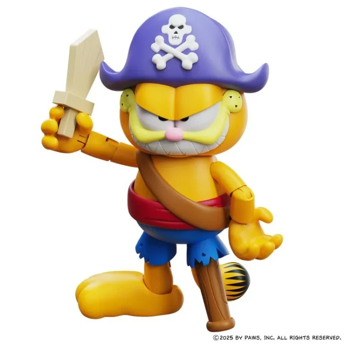 Garfield Halloween Adventure Pirate Garfield and Pirate Odie Figure Two Pack - Imagen 6