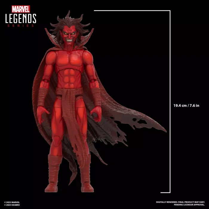 Marvel Legends Series Marvel Mephisto With Infernal Throne - Imagen 18