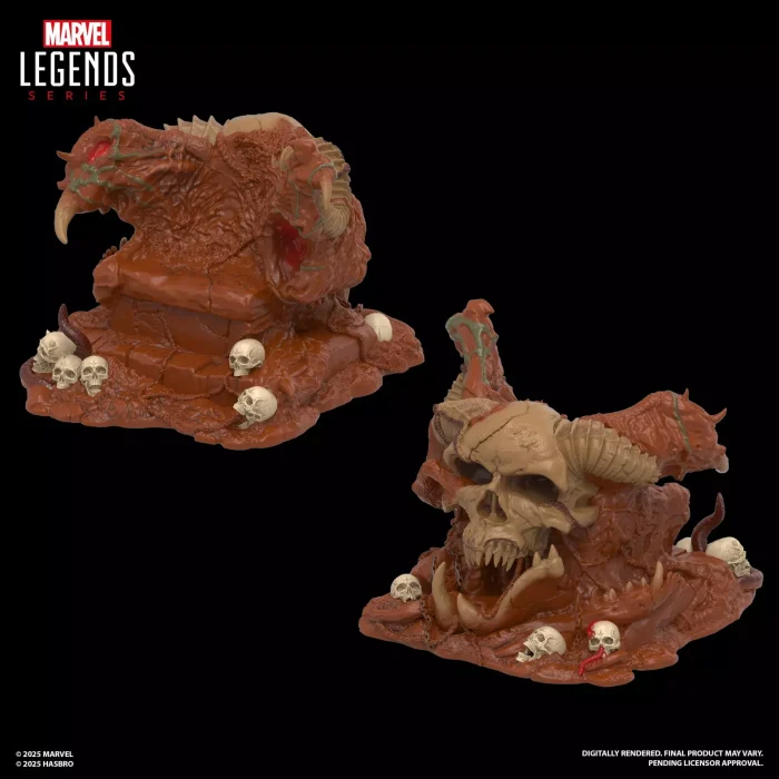 Marvel Legends Series Marvel Mephisto With Infernal Throne - Imagen 17
