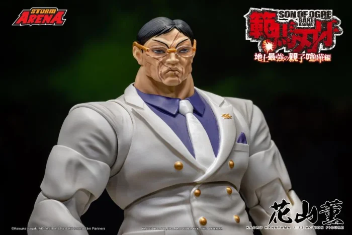 Baki Hanma Son of Ogre Storm Arena Kaoru Hanayama 1/12 - Imagen 14