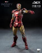 Marvel The Infinity Saga DLX Iron Man Mark 6 Battle Damaged Ver 1/12 - Imagen 6
