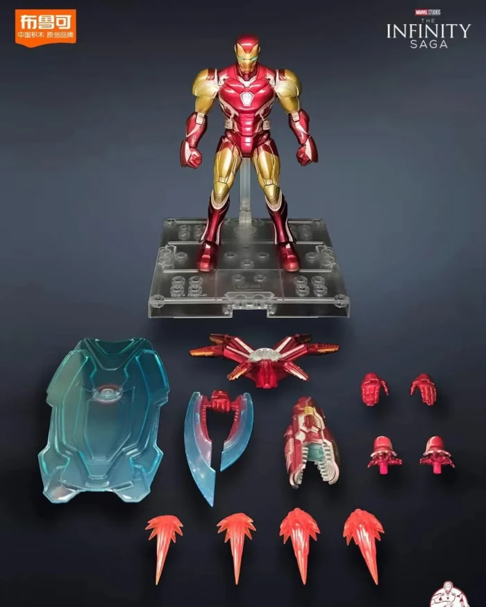 Marvel Infinity Saga Champion Class Ironman Mark LXXXV EX - Imagen 5