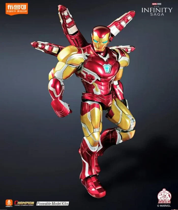 Marvel Infinity Saga Champion Class Ironman Mark LXXXV EX - Imagen 2