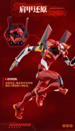 Neon Genesis Evangelion Action Edition Evangelion Production Model 02 Model Kit - Imagen 4