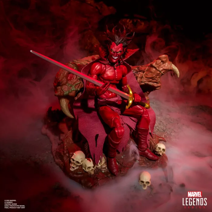 Marvel Legends Series Marvel Mephisto With Infernal Throne - Imagen 4