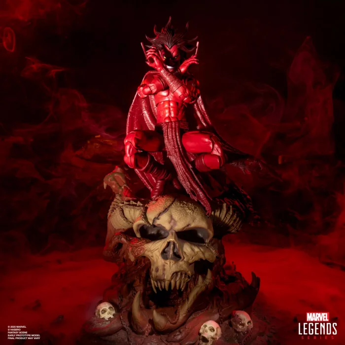 Marvel Legends Series Marvel Mephisto With Infernal Throne - Imagen 6