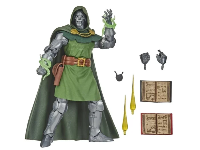 Fantastic Four Marvel Legends Retro Collection Doctor Doom - Imagen 6