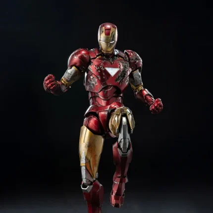 Marvel The Infinity Saga DLX Iron Man Mark 6 Battle Damaged Ver 1/12