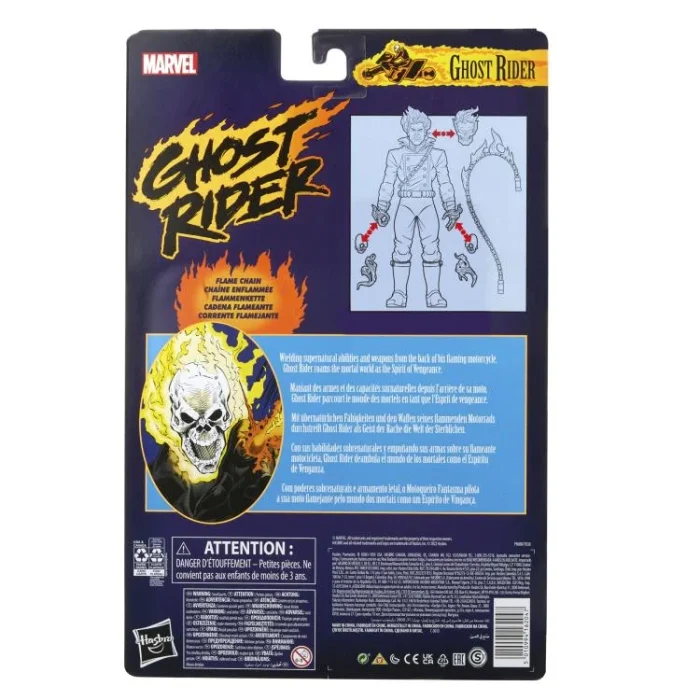 Marvel Legends Retro Collection Ghost Rider - Imagen 12