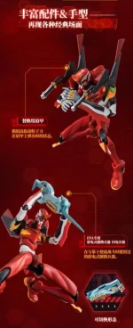 Neon Genesis Evangelion Action Edition Evangelion Production Model 02 Model Kit - Imagen 12