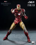 Marvel The Infinity Saga DLX Iron Man Mark 6 Battle Damaged Ver 1/12 - Imagen 4