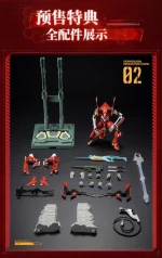 Neon Genesis Evangelion Action Edition Evangelion Production Model 02 Model Kit - Imagen 13