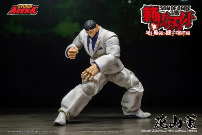 Baki Hanma Son of Ogre Storm Arena Kaoru Hanayama 1/12 - Imagen 8